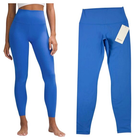Lululemon Align HR Pant 28” Poolside Blue Women’s Size 8 NWT Buttery Soft Yoga - Picture 1 of 12
